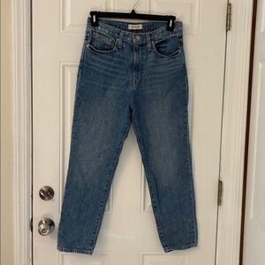 Madewell The Momjean size 28